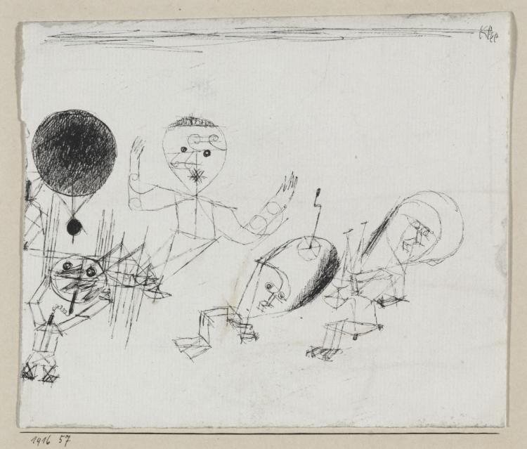 Paul Klee – Com o Ponto, 1916